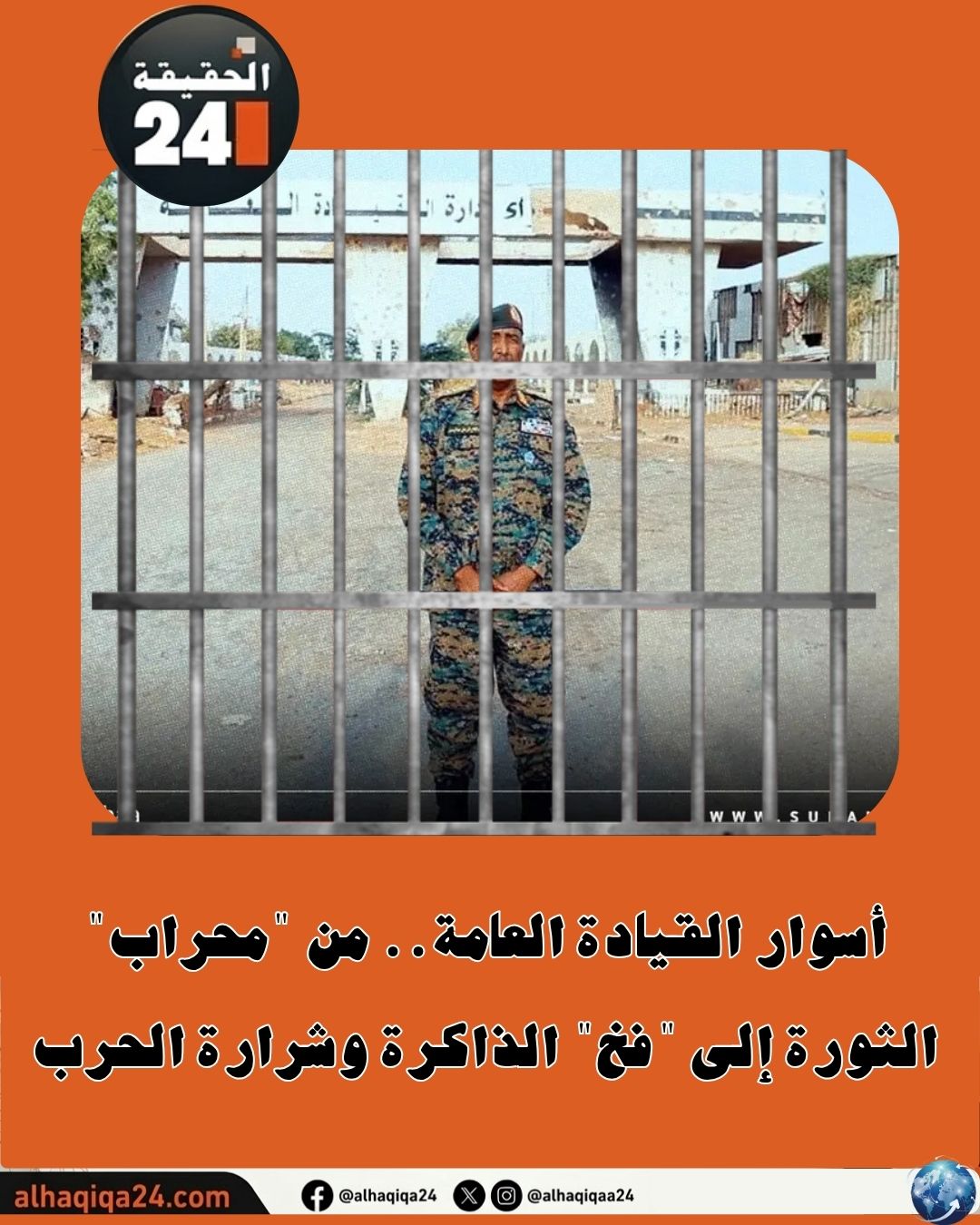 أسوار القيادة العامة.. من “محراب” الثورة إلى “فخ” الذاكرة وشرارة الحرب